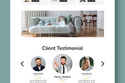 Real Estate Landing Page, an UI Kit Template by CreativeShaper (Thumbnail 5 of 6)