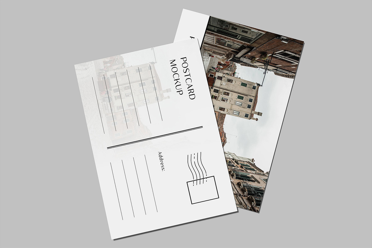 Realistic Postcard Mockup, an Advertising Mockup by lamorastudio (Photo 4 of 9)