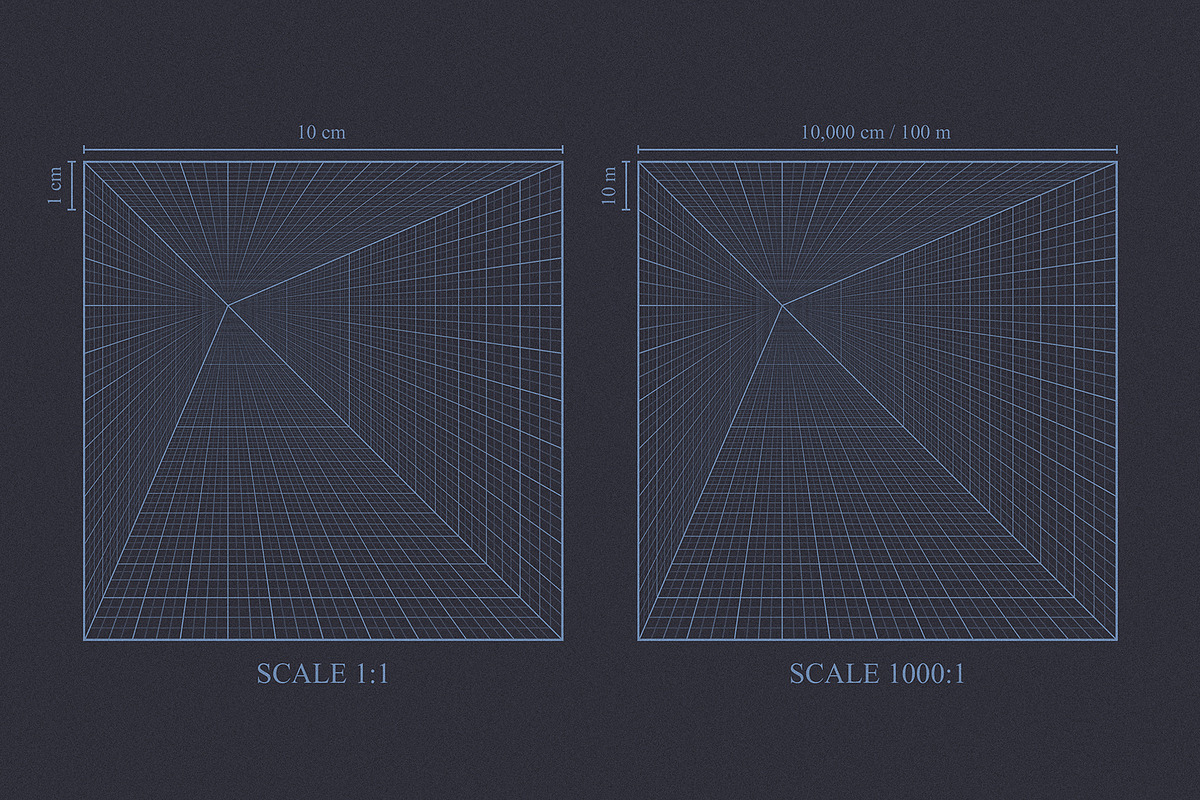 Perspective Grids Vol 2, a Background Graphic by Honnum Graphic Art (Photo 3 of 9)