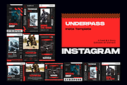 Underpass Techwear Instagram Kit, a Social Media Template by Shinra Labs (Thumbnail 4 of 10)