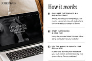 Showit website Template | Kayla Skye, a Websites & App Template by Superhero Design Co. (Thumbnail 2 of 6)