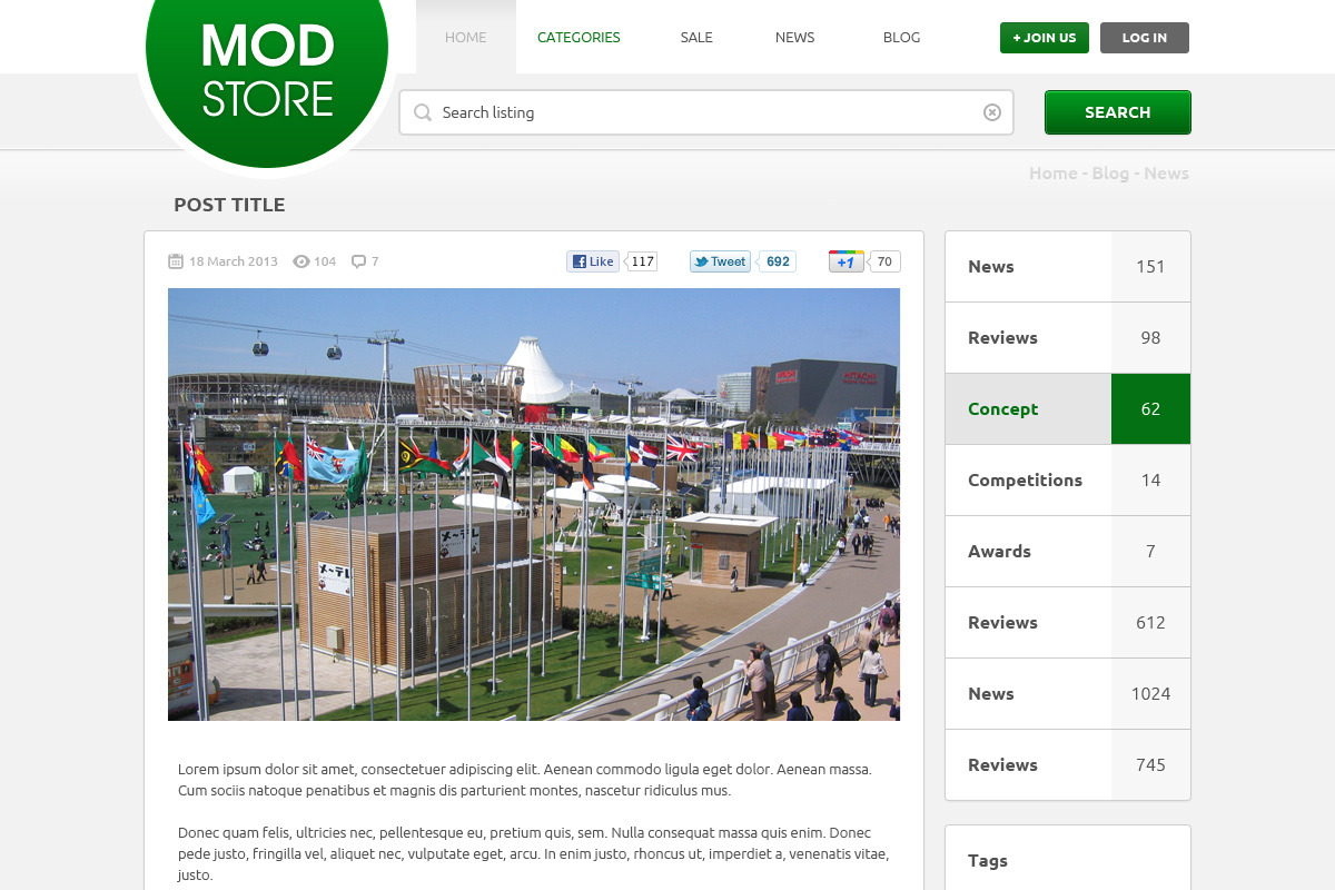 Modstore - Online Shop PSD Template, a Templates & Theme by bestwebsoft (Photo 5 of 5)