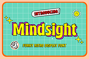 Mindsight Typeface, a Sans Serif Font by Get Studio (Thumbnail 1 of 7)