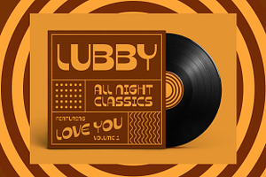 Lubby - A Playful 60s Font