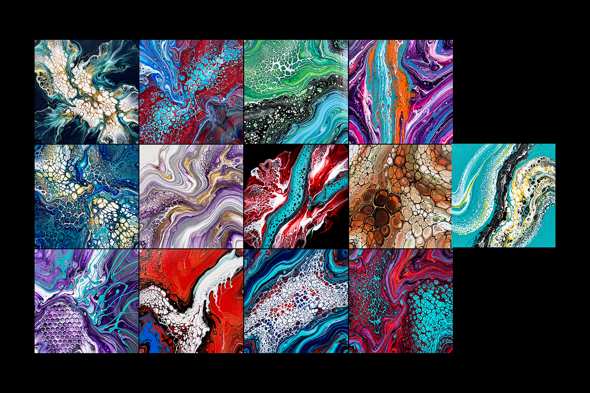 Abstract Fluid Textures, a Texture Graphic by PopotLane (Photo 5 of 8)