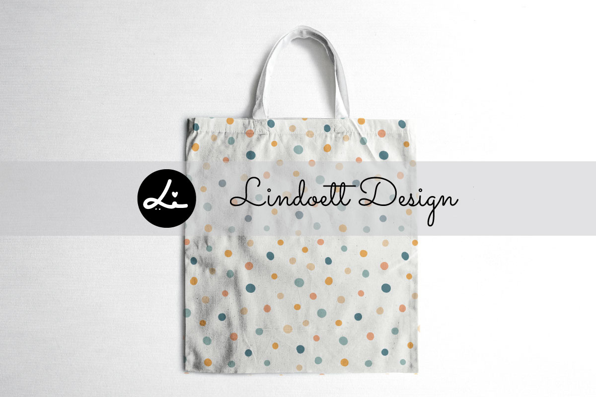 Pastel star, dots and hearts pattern, a Pattern Graphic by lindoet23 (Photo 2 of 4)