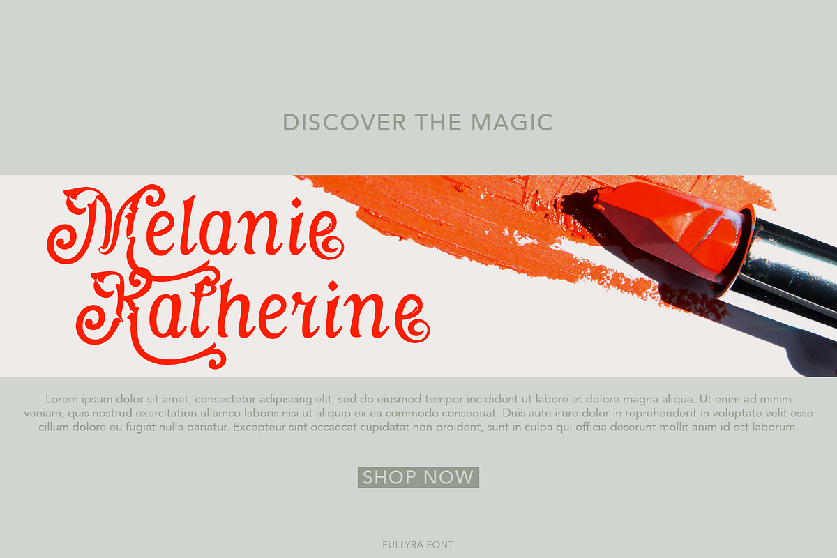 Fullyra Script, a Script Font by TypeClassHeroes (Photo 10 of 15)