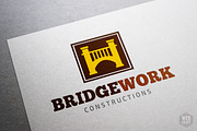 BridgeWork Real Estate Logo Template, a Branding & Logo Template by WebCraft (Thumbnail 2 of 4)