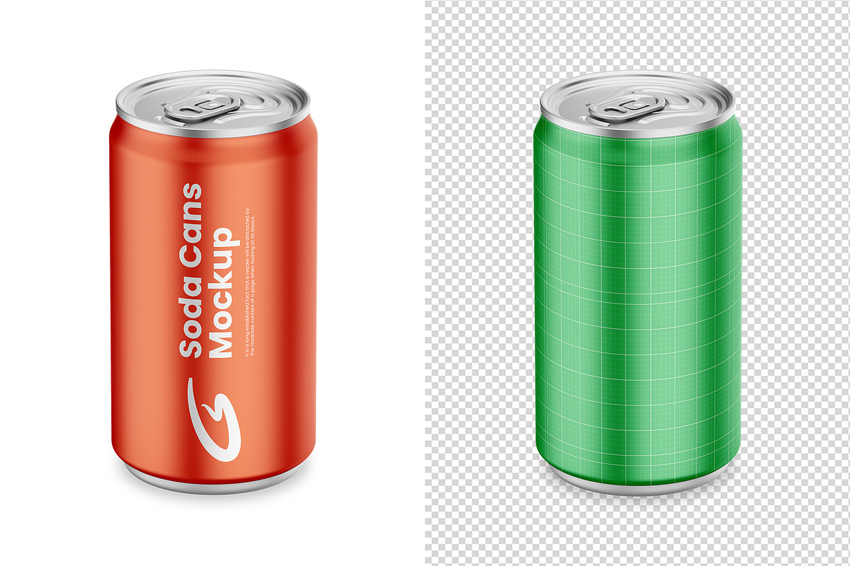 Soda Can Mockup, a Product Mockup by GraphicsPixel (Photo 2 of 3)