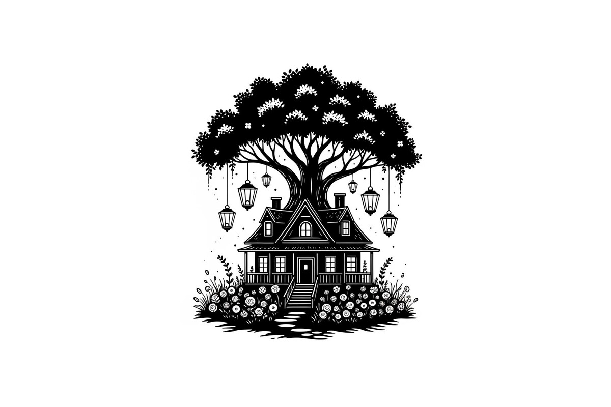 Tree House Silhouette SVG Bundle, an Illustration by jahid234 (Photo 29 of 31)