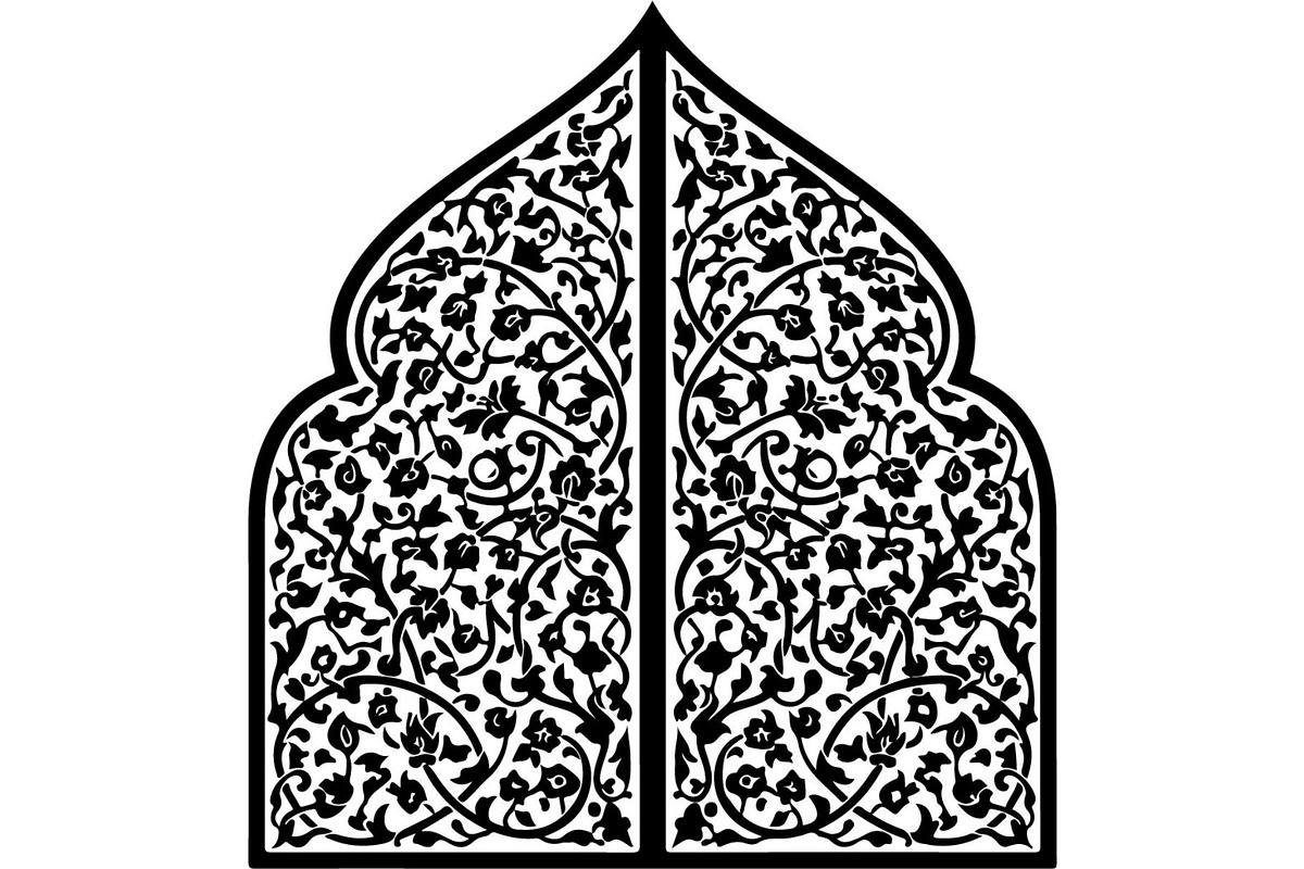 Islamic Arch Ornament Set, an Object Graphic by Designer_Momina (Photo 17 of 18)