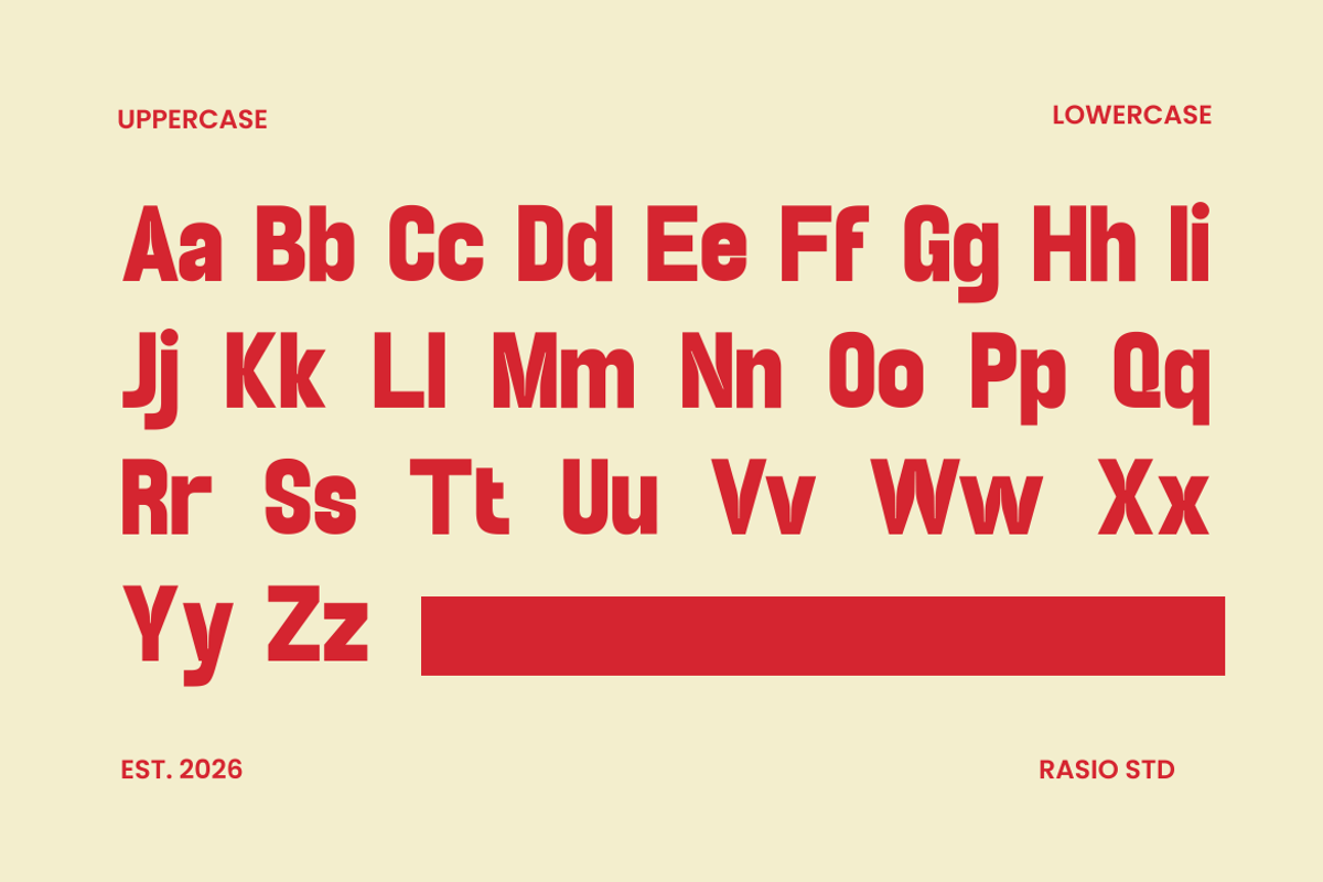 Gravix Bold Modern Sans Serif Font, a Sans Serif Font by Rasio Studio (Photo 2 of 9)
