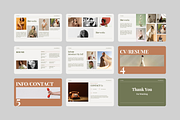 Resume and Portfolio PowerPoint, a Presentation Template by Premast (Thumbnail 5 of 5)