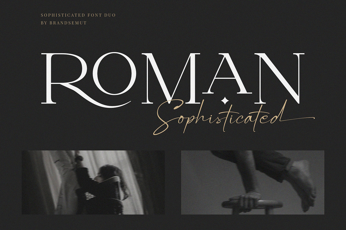 Roman Sophisticated Font Duo, a Serif Font by BrandSemut (Photo 1 of 20)