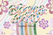 BLOOM AND BEND, a Pattern Graphic by rumacorakstudio (Thumbnail 1 of 5)