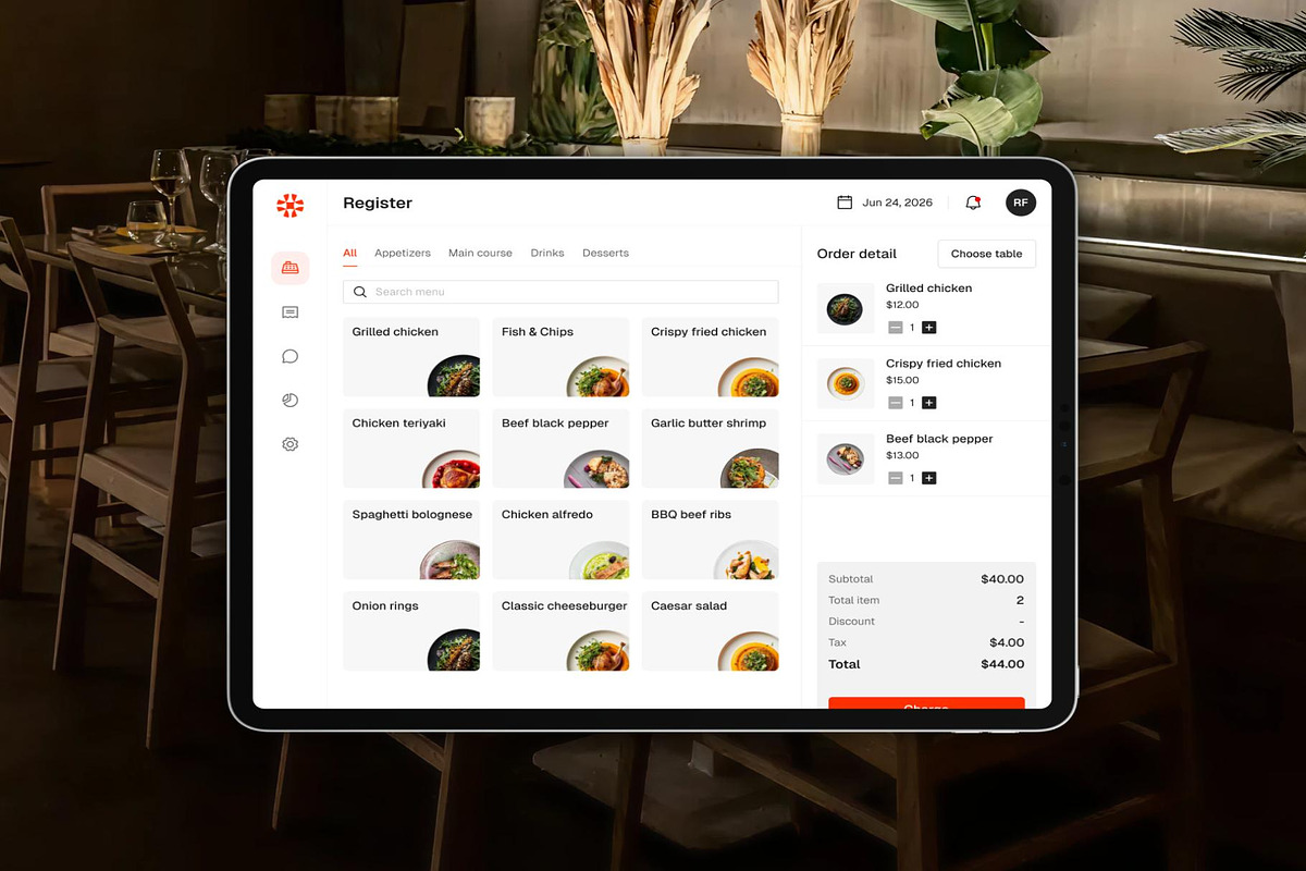 Modern POS System UI Kit, an UI Kit Template by Lumina_ui_ux202 (Photo 1 of 4)
