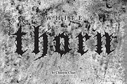 WhiteThorn, a Blackletter Font by Chun (Thumbnail 1 of 4)