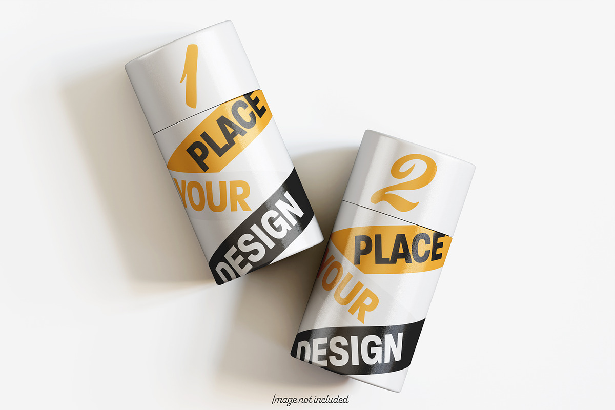 Paper tube pack mockup bundles V2, a Packaging Mockup by Ambo Ampeng (Photo 8 of 26)