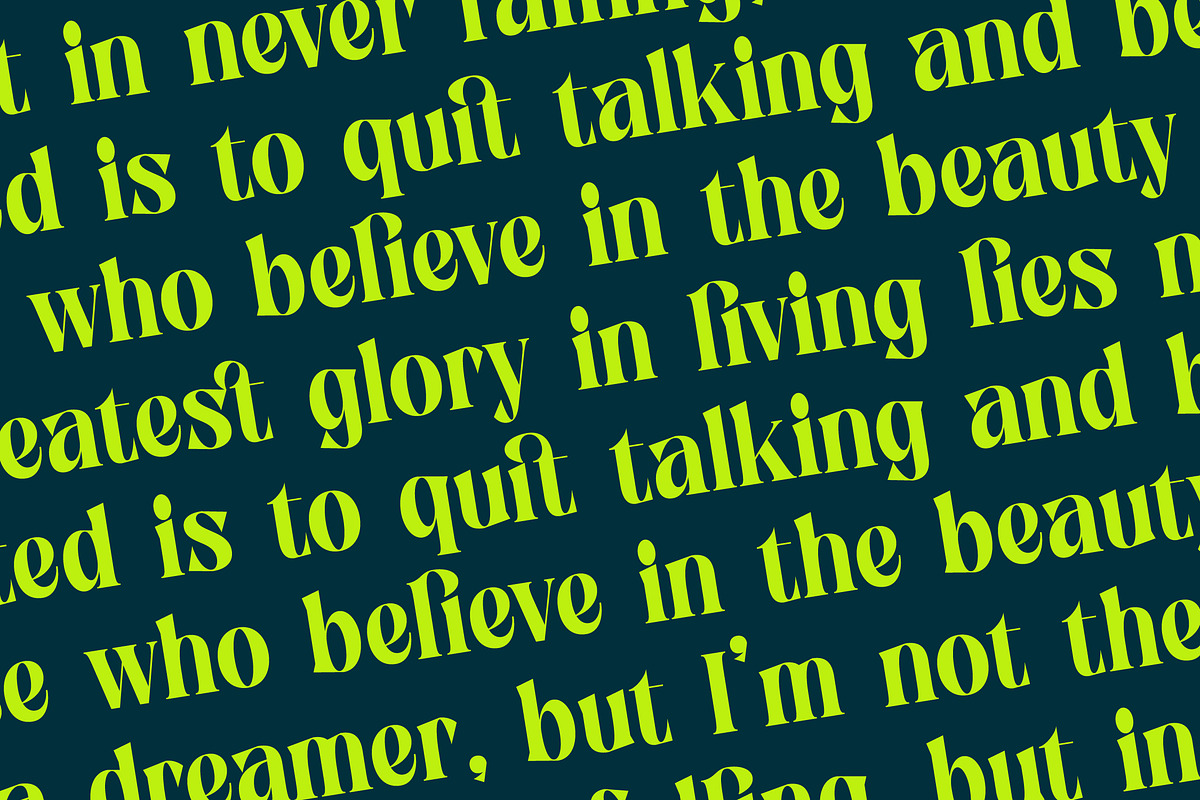 Zefta Bold Tall Modern Serif Font, a Serif Font by timelesstype.co (Photo 17 of 20)