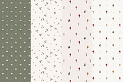Mathilda Seamless Floral Patterns, a Pattern Graphic by Emilie Cliche (Thumbnail 6 of 9)
