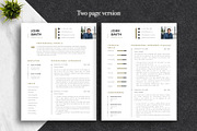 Professional CV Template | Canva, a Resume Template by Lux Resume (Thumbnail 2 of 9)