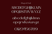 Elagest - Modern Serif Font, a Serif Font by Iqsiart Studio (Thumbnail 10 of 16)