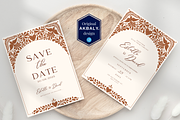 Boho Chic Talavera Wedding Invites, a Templates & Theme by Akbaly (Thumbnail 5 of 10)