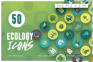 50 Ecology Icons