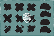 Shapes and Masks - Vector pack, a Texture Graphic by Downloads for Designers (Thumbnail 6 of 10)