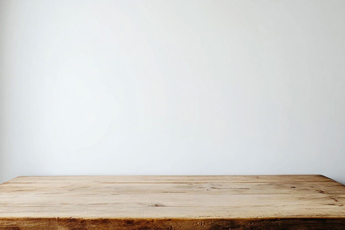 Empty Wooden Table Presentation by Vetalstock  Creative Market