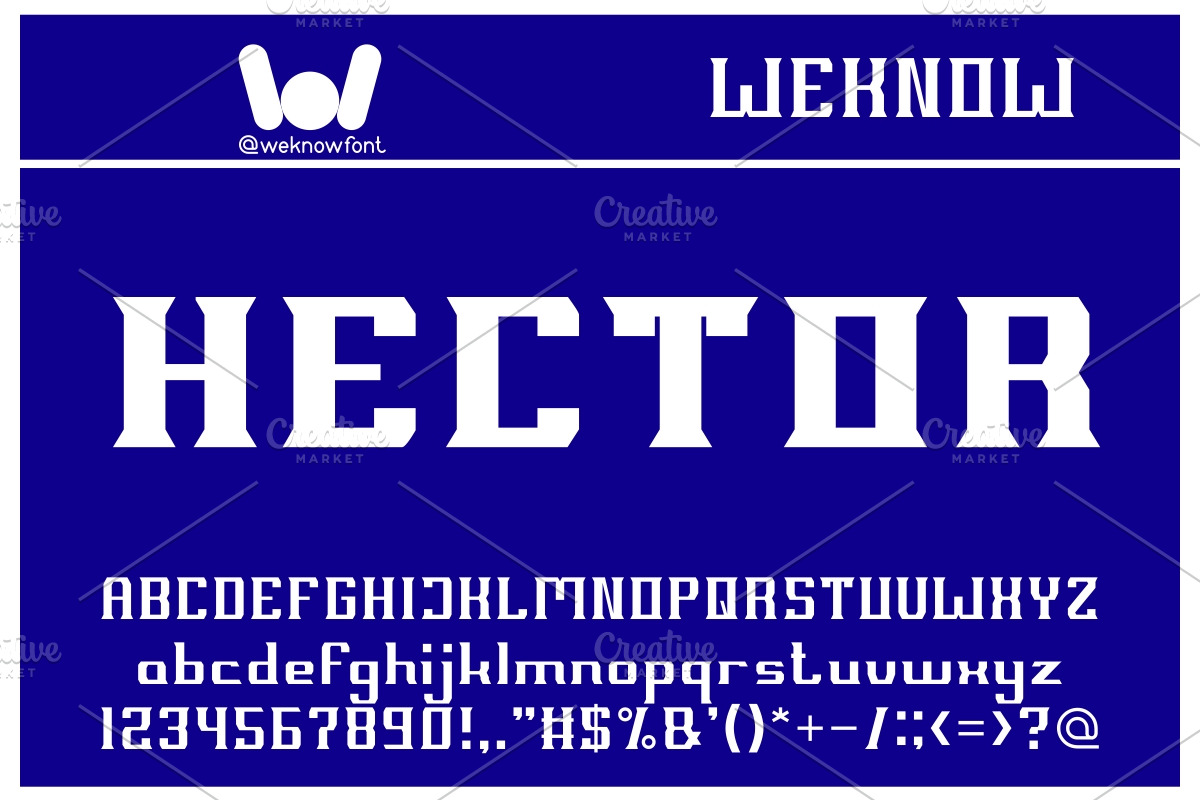 Millenium 3 font, a Font by weknow (Photo 2 of 5)