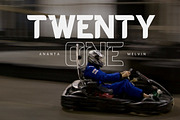 Dark Force - Racing Font, a Font by Flawless And Co (Thumbnail 2 of 10)
