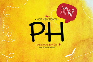 PH - 96 Handmade Fonts