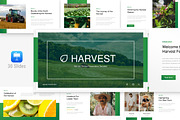 Green Nature Harvest Presentation, a Presentation Template by Eklip Studio (Thumbnail 1 of 5)