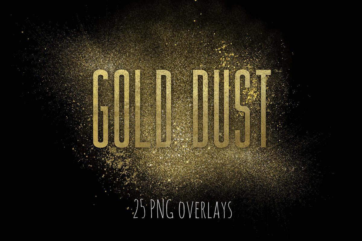 Gold Fairy Dust, a Texture Graphic by Paper Farms (Photo 1 of 8)