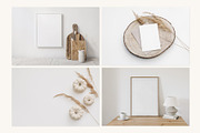 Dry Flowers Mock ups set, a Print Template by Tabita's shop (Thumbnail 9 of 11)