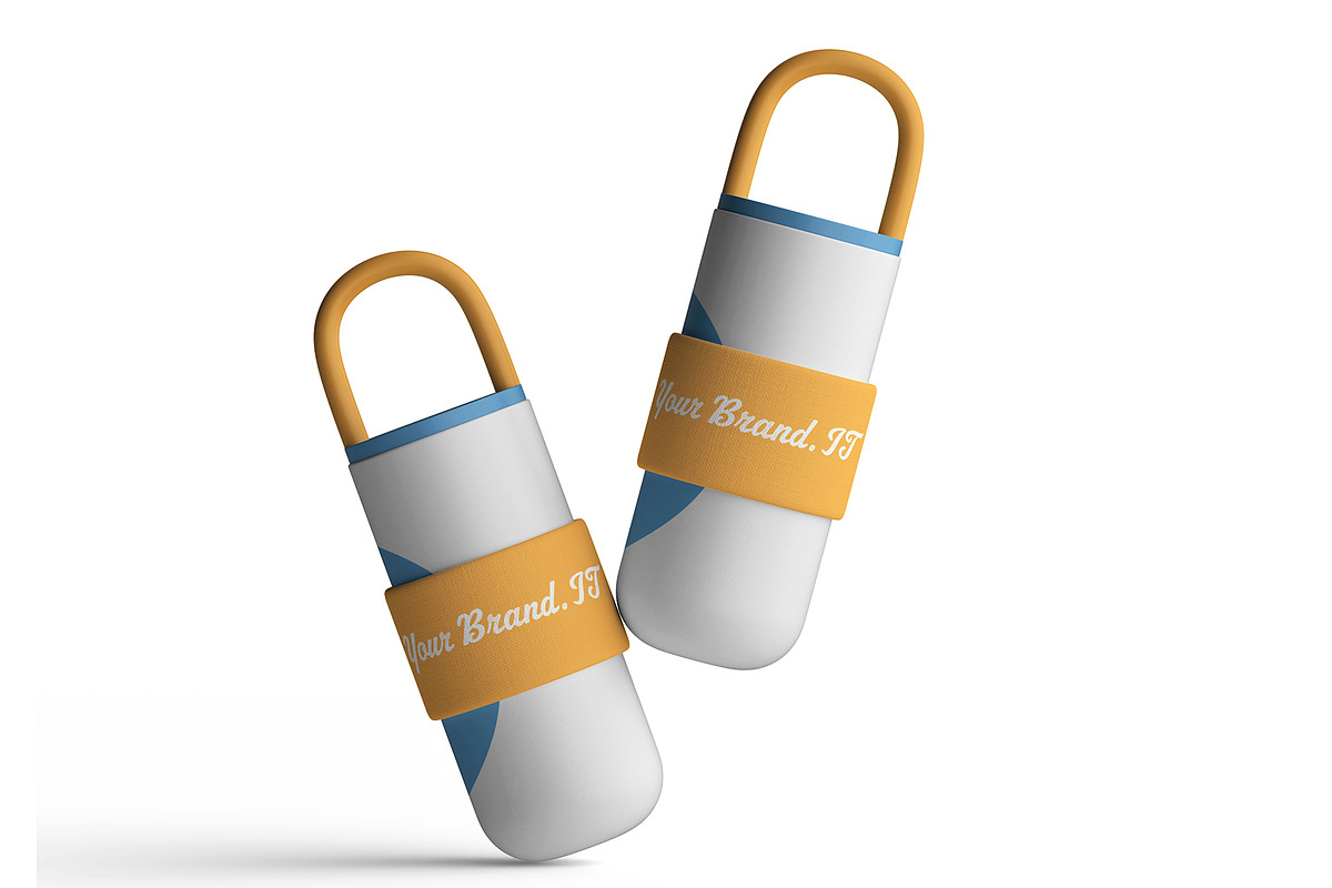 Insulated water bottle mockup bundle, a Cups & Container Mockup by Ambo Ampeng (Photo 5 of 11)