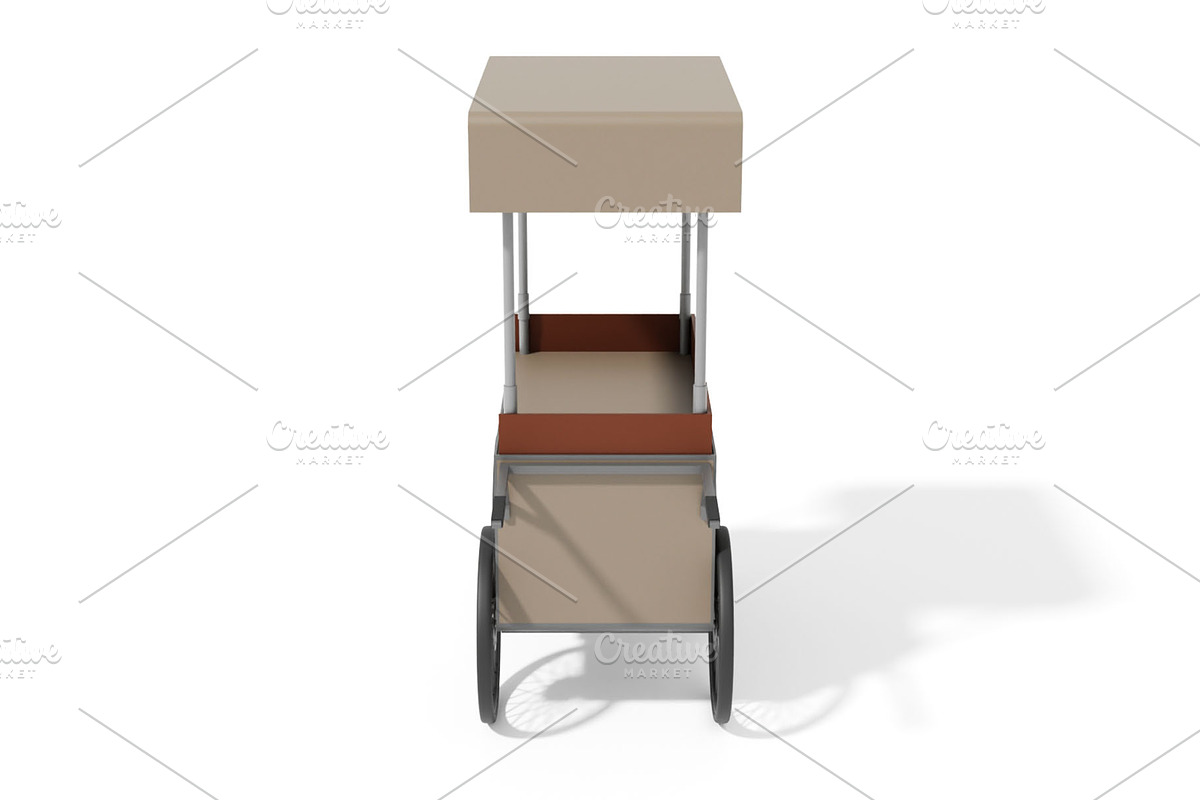 Coffee Cart 3D Model, an Object 3D Model by mrfauzi (Photo 5 of 8)