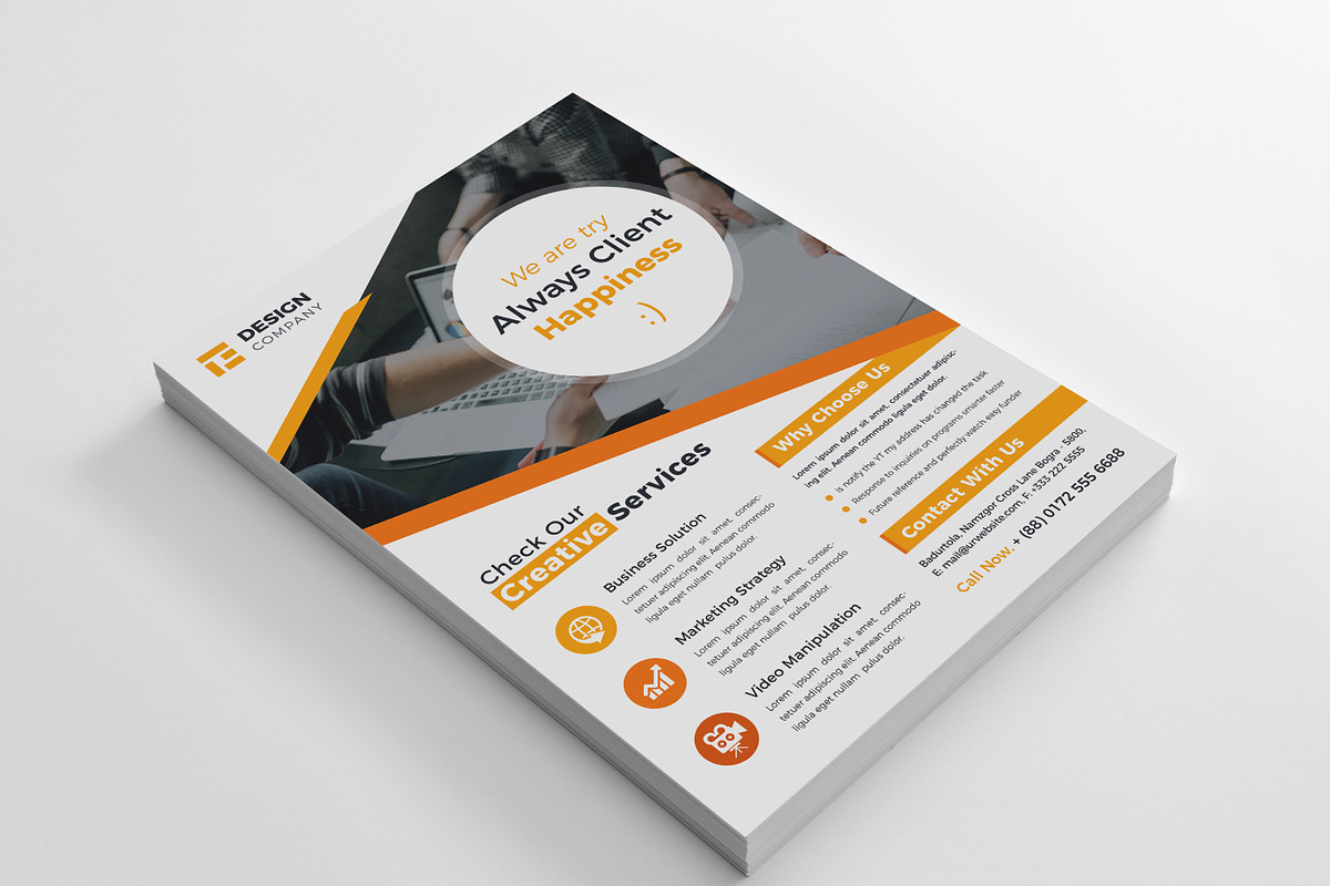 Multipurpose Modern Flyers, a Flyer Template by Thecodude (Photo 4 of 4)
