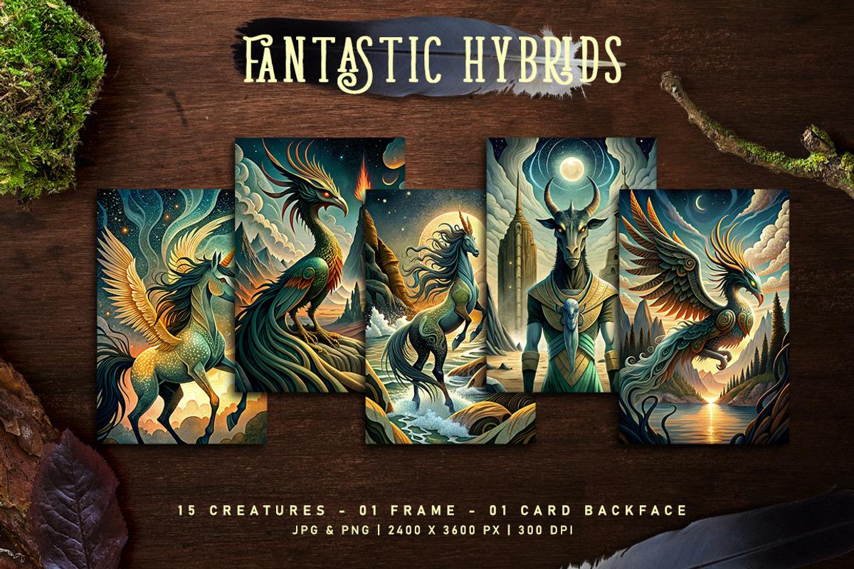 Fantastic Hybrids, a Decorative Illustration by Digital Art Creations (Photo 4 of 5)