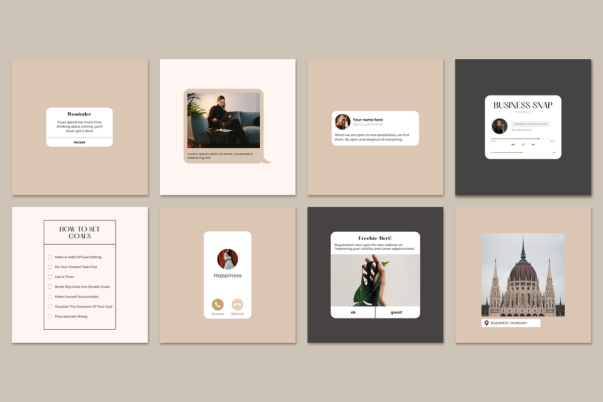 Instagram Engagement Boosters Pack, a Social Media Template by Bonumo (Photo 8 of 11)