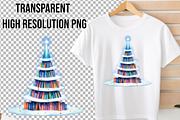 Christmas Book Tree, an Illustration by Wow Magic (Thumbnail 3 of 4)
