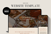 Luxury Picnic Wix Website Template, a Wix Template by Ton Rêve Design Studio (Thumbnail 1 of 8)