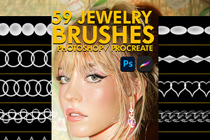 Jewelry Brushes for Procreate