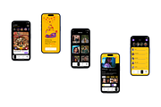 Dating mobile app design, an UI Kit Template by ElArtDesign (Thumbnail 3 of 3)