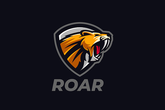 Sabertooth Tiger Logo Design