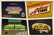 Marvelous Vintage Comics Bundle, a Brushes & More by pixelbuddha.net (Thumbnail 4 of 13)