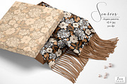 Hydrangea Lace Pattern & Motifs, a Pattern Graphic by Zeesi Design Garden (Thumbnail 10 of 12)