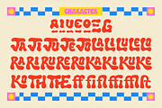 Jokira - Retro Groovy Font, a Symbol Font by Indotype Foundry (Thumbnail 7 of 10)