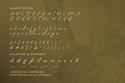 American Wonders - FONT DUO, a Script Font by Sarid Ezra (Thumbnail 10 of 10)